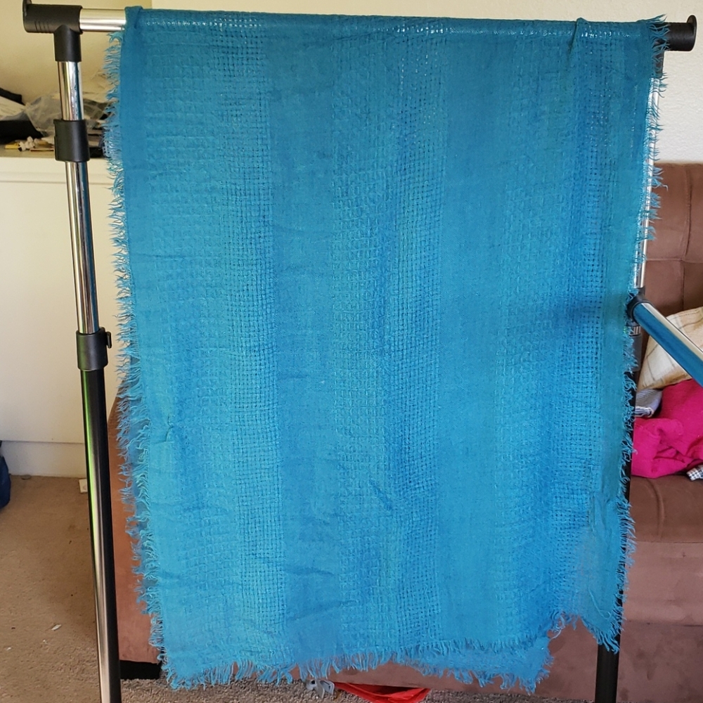 Blue scarf